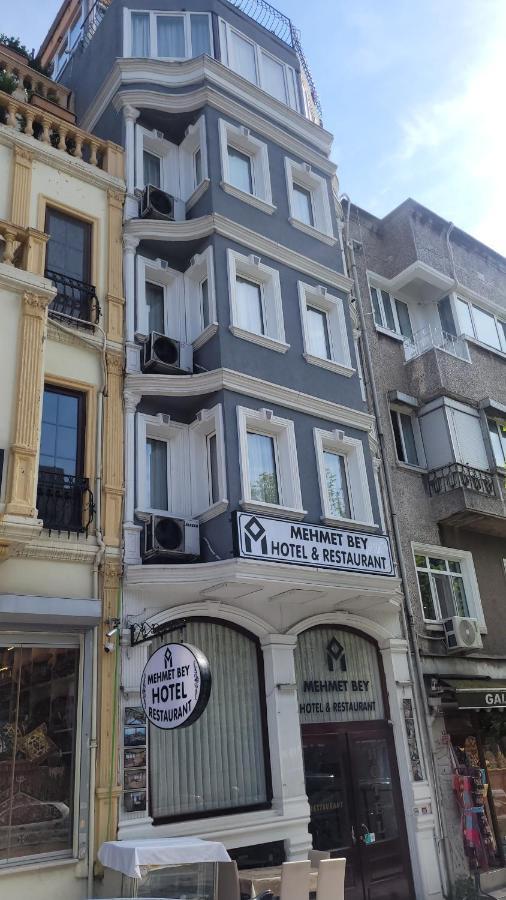 Mehmet Bey Hotel Istanbul Exterior foto